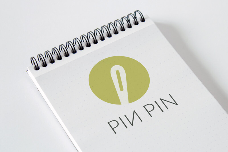 PINPIN Logo Sketchbook
